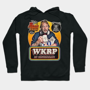 Dr Johnny Fever at Drive Time WKRP in Cincinnati Hoodie